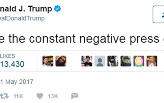 Donald Trump Covfefe Tweet 2017